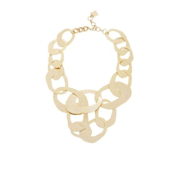 BCBGMaxAzria Jewelry - 🚫SOLD🚫 BCBGMaxazria Gold Hammered Geometric